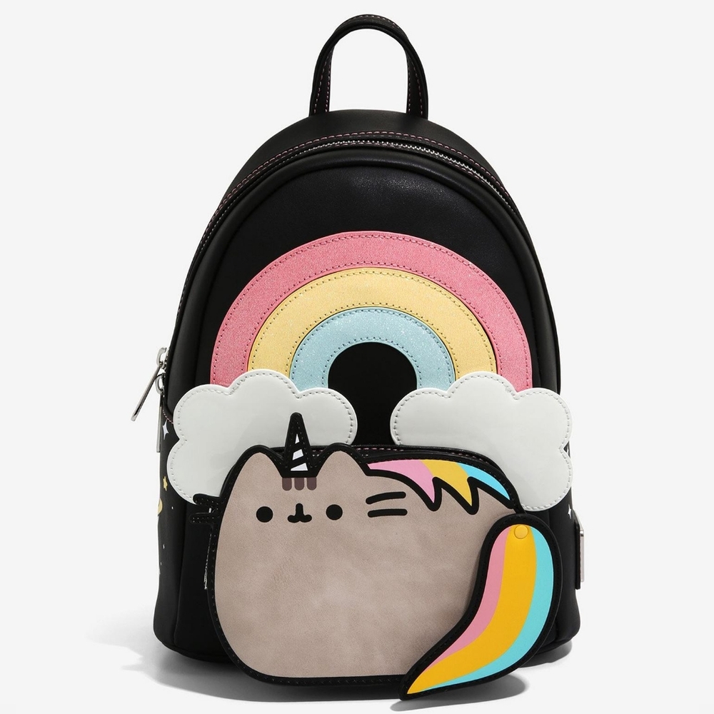 Loungefly Pusheen Rainbow Unicorn Mini Backpack